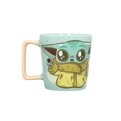 DISNEY - TAZON LUNGO DE CERAMICA BABY YODA GROGU 350 ML STAR WARS