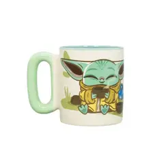 DISNEY - TAZON ASA GRANDE DE CERAMICA BABY YODA GROGU 350 ML STAR WARS