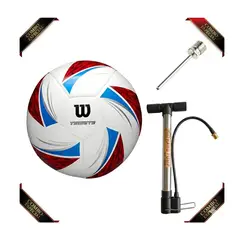 WILSON - Balon pelota Futbol Tribute Oficial + bombin+ aguja