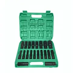 GENERICO - Juego Dados Largos De Impacto 8 - 32mm 20 Piezas