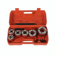 GENERICO - Set Juego De Terrajas Manual Para Tubo 6 Piezas 12 - 1 14