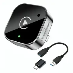 GENERICO - Adaptador Automático Inalámbrico 2 En 1 Para Carplayandroid