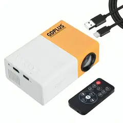 GENERICO - Mini Proyector Led Portatil Hdmi Vga Usb Sd 600lm