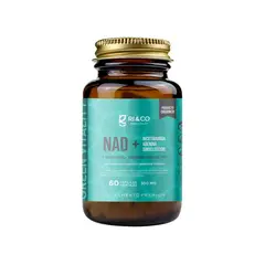 GENERICO - NAD + Quercetina + Trans Resveratrol 60 Cápsulas 500 Mg