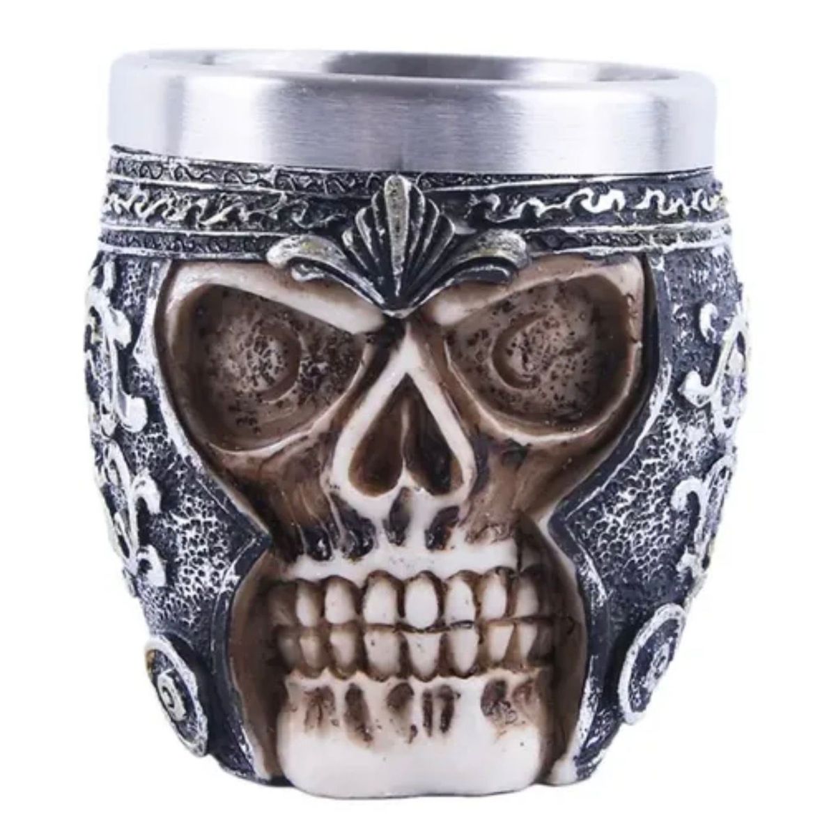 GENERICO - Taza vikinga medieval de acero inoxidable