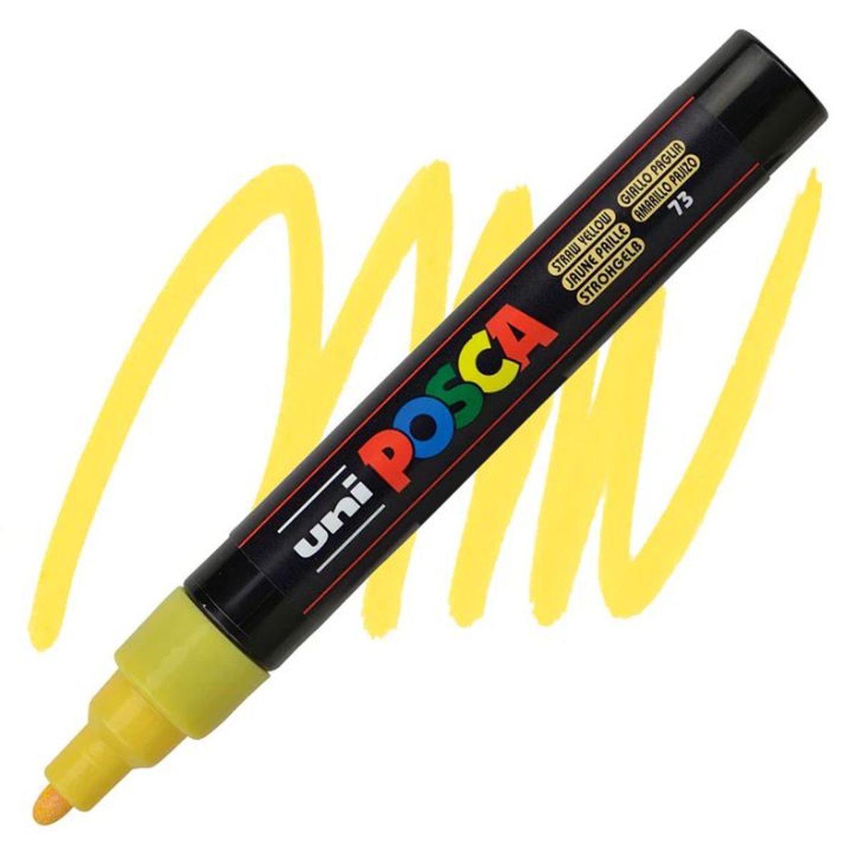 UNI POSCA - Marcador Acrílico Amarillo Pajizo 5M POSCA