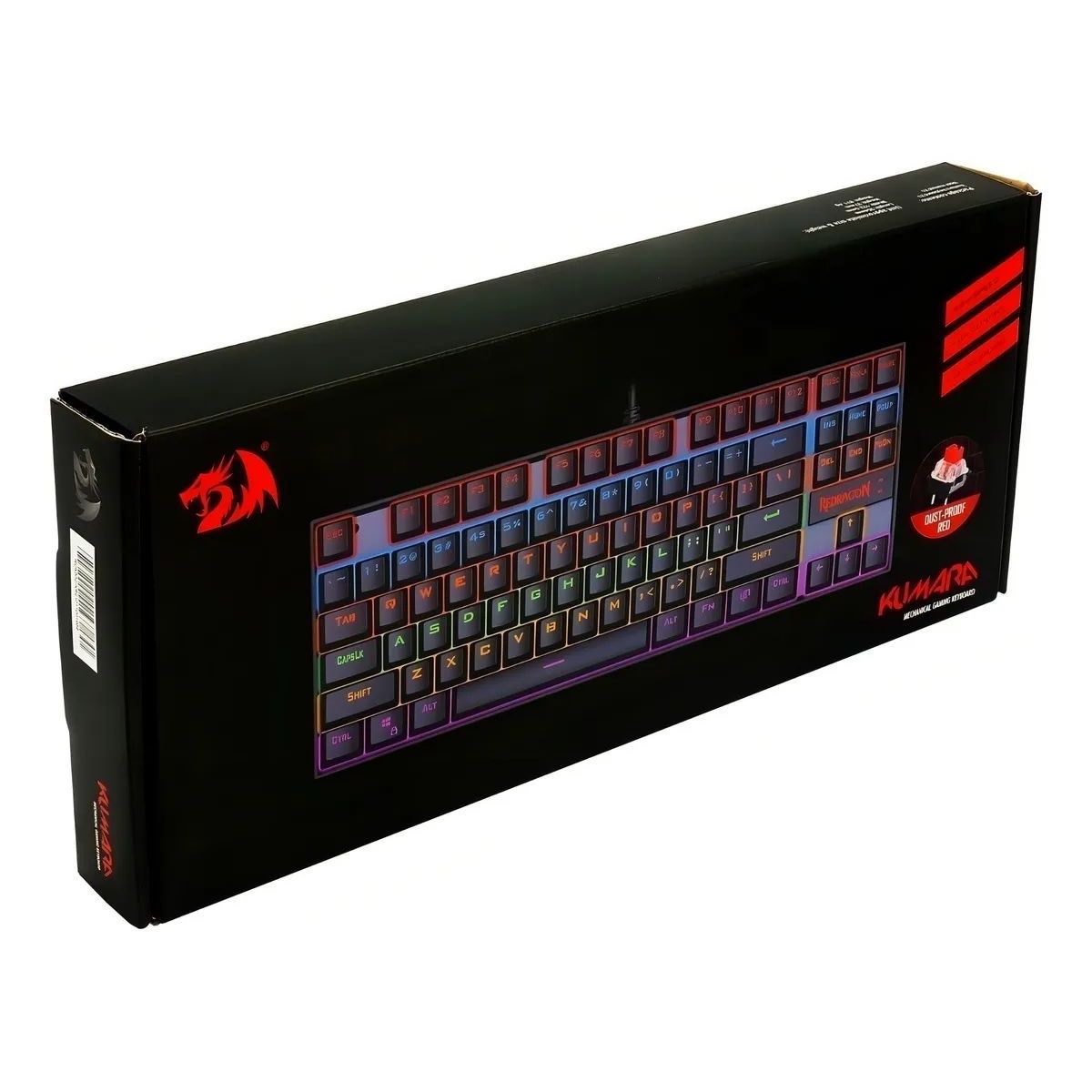 GENERICO - Teclado Gamer Redragon Kumara K552 RGB Mecánico Blue Switch