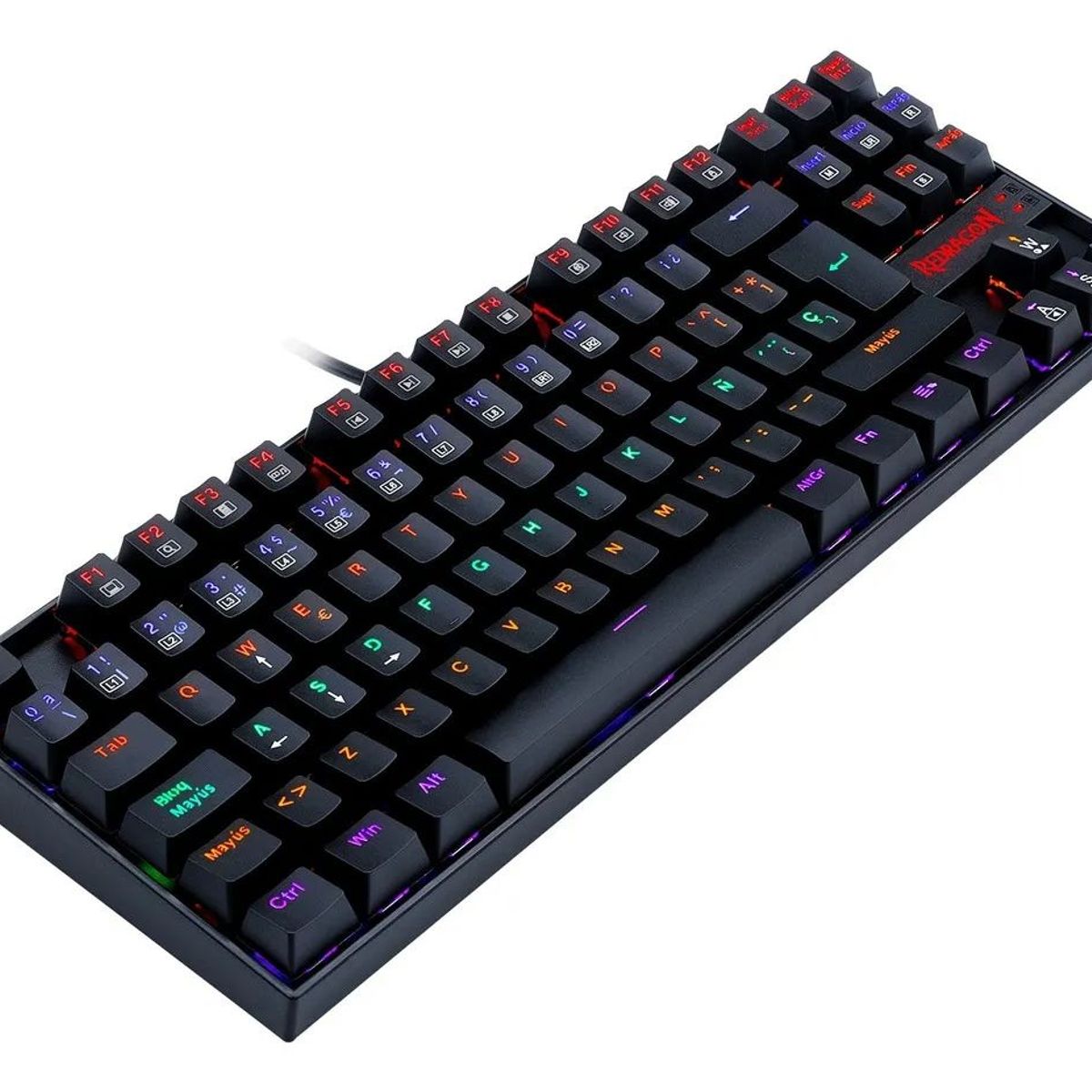 GENERICO - Teclado Gamer Redragon Kumara K552 RGB Mecánico Blue Switch