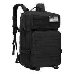 GENERICO - Mochila Tactica Walden BL090 50l Militar Multiusos Camping Notebook Color Negro Diseño de la tela Nylon BELUG