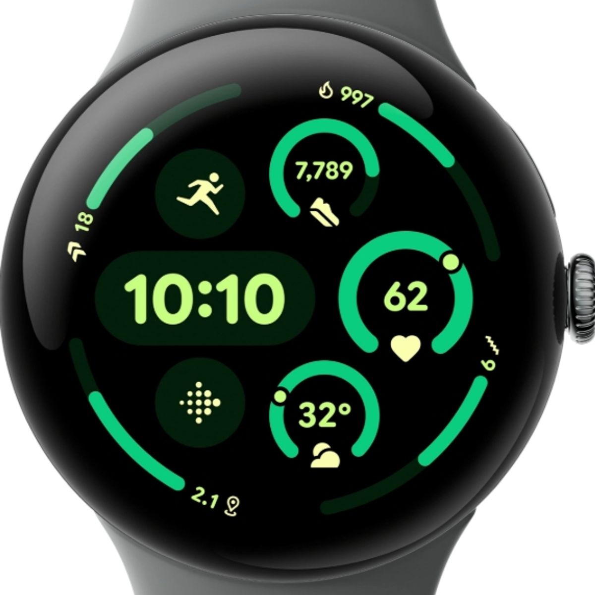 GOOGLE - Google Pixel Watch 3 (2024) 45mm - Reacondicionado