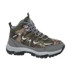 BLACKSHEEP - Zapato Infantil Outdoor Alto Camo Verde Pangal