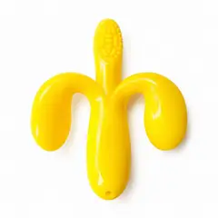 GENERICO - Banana Mordedor De goma Para Bebés Con Estuche