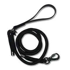 GENERICO - Correa Perro - 1,5 Metros - Negra - Easy Glam
