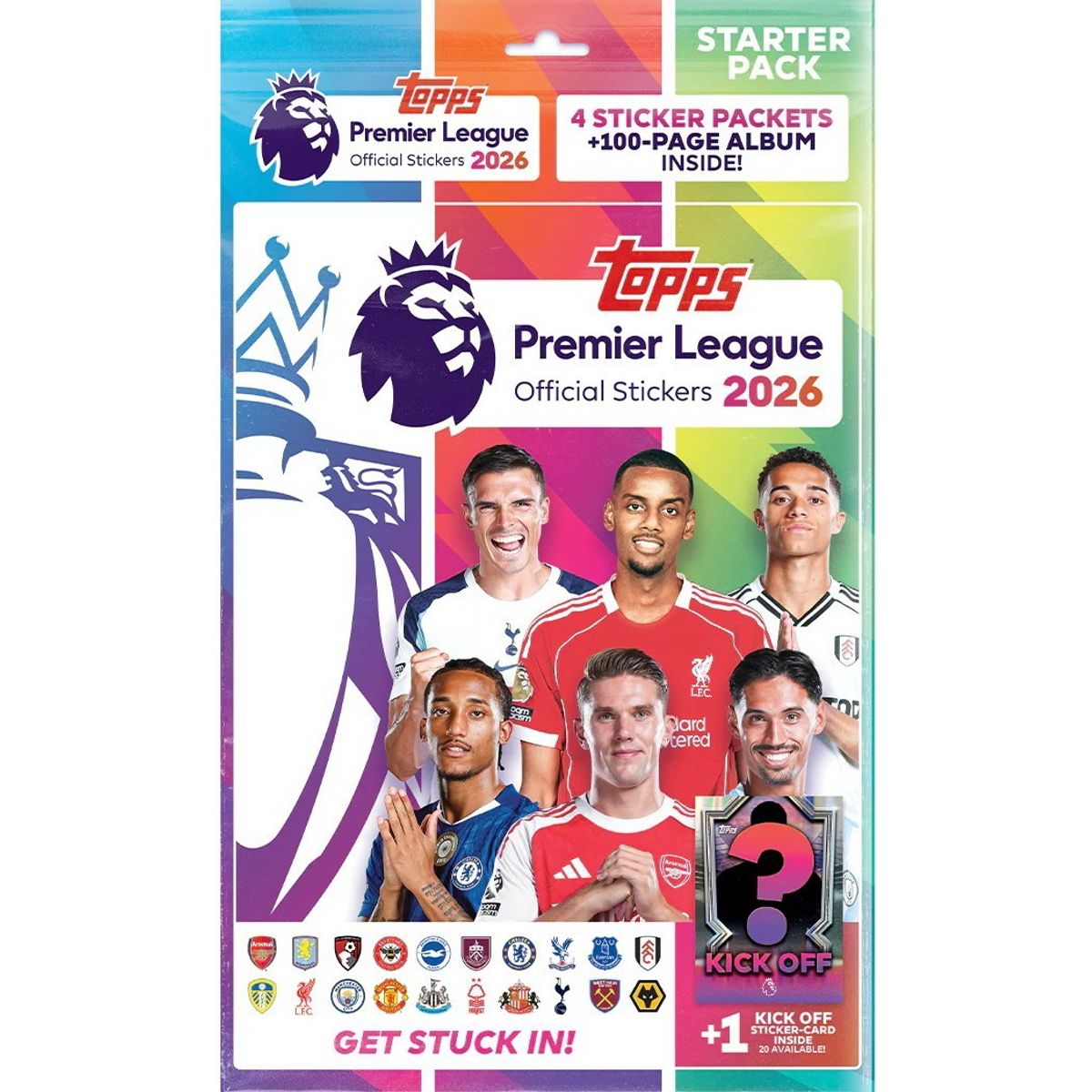 ANTARTICA LIBROS - Topps Premier League 2526 Starter Pack
