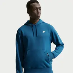 NIKE - Polerón Club Azul Hombre