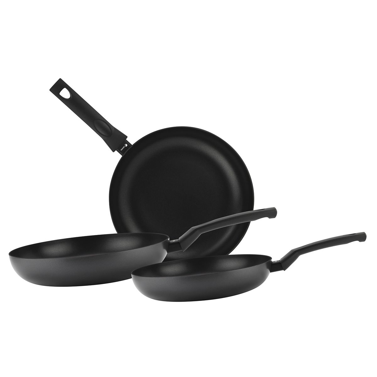 Fagor - Set 3 Sartenes Simply Aluminio Antiadherente 18, 22 y 26 cm