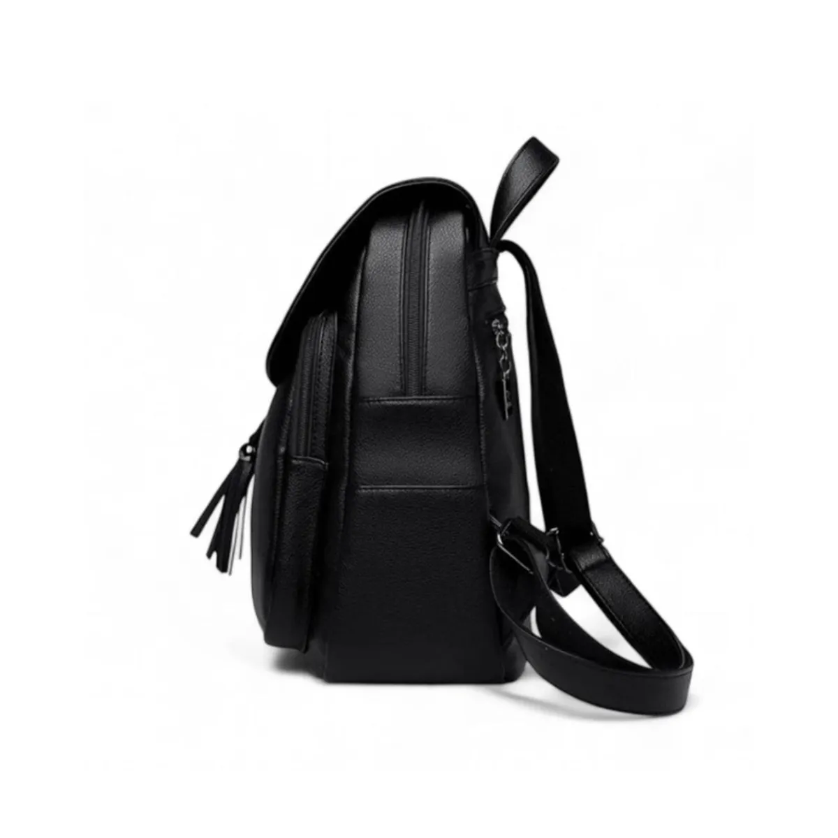 GENERICO - Mochila de Cuero Pu Suave Juvenil Impermeable Gran Capacidad