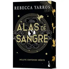 BOOKET - Alas De Sangre  Ed. Especial Ltda Con Hojas Pintadas