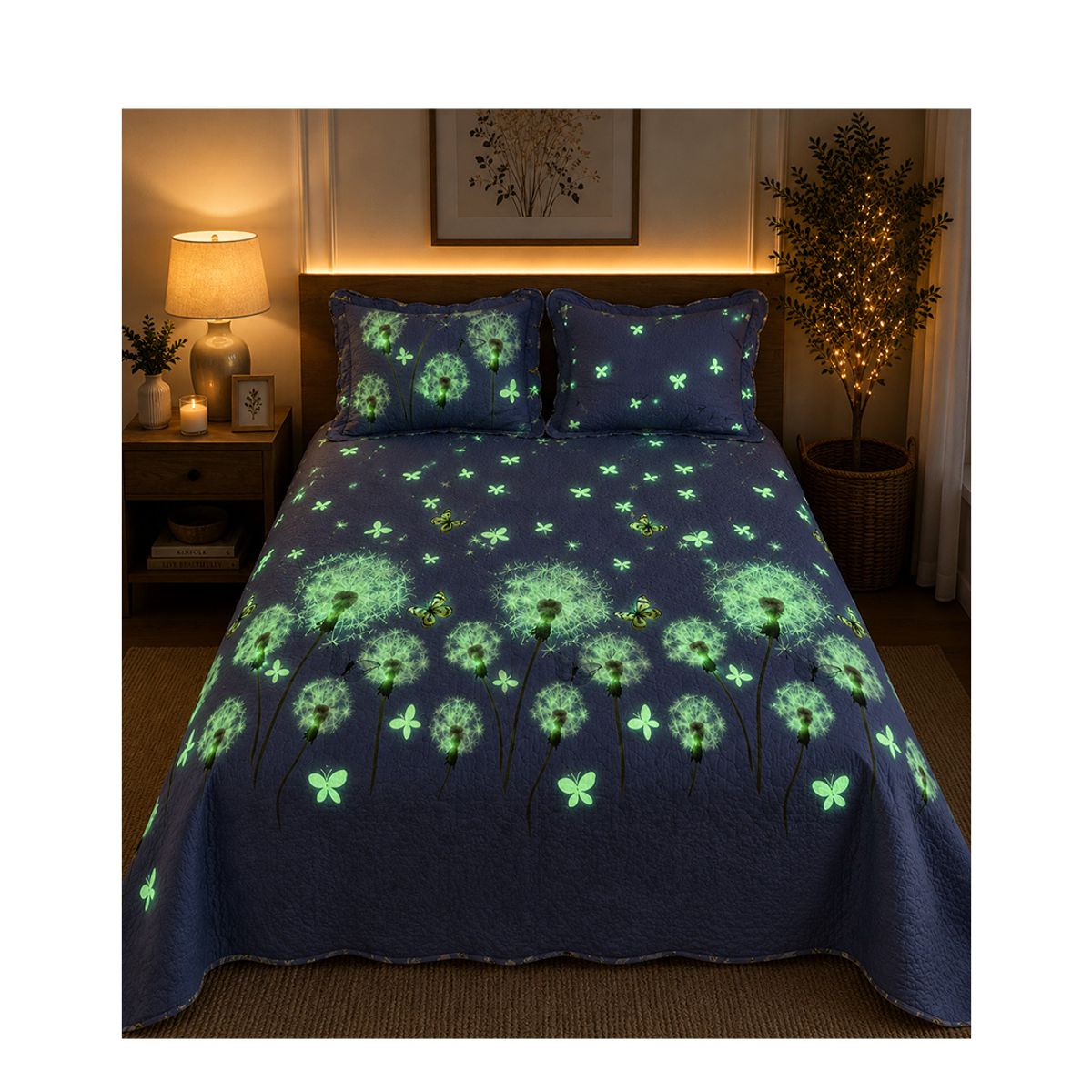 GENERICO - Cubrecama Quilt De Verano 2 Plazas Luminoso