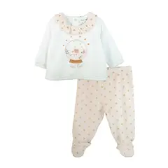 PUMUCKI - Conjunto Plush Joy Cat Bebé Niña con Brillos y Patitas
