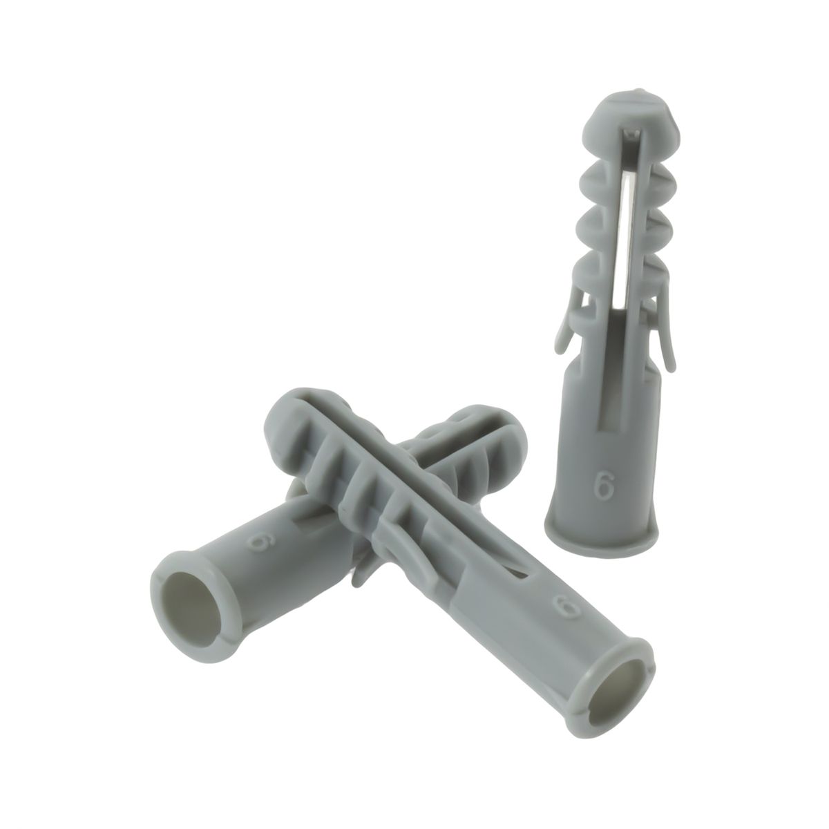 CROMPTON - Tarugo 6Mm Gris Lh  -Bolsa X 100 Ud-