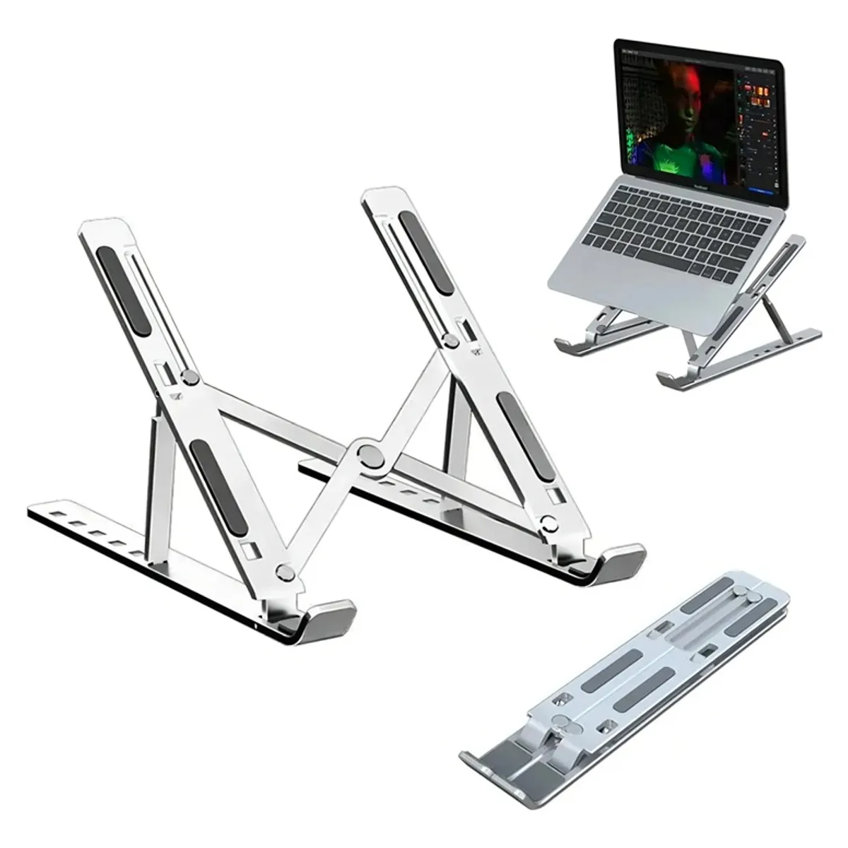 GENERICO - Soporte Para Notebook Computador Plegable De Aluminio