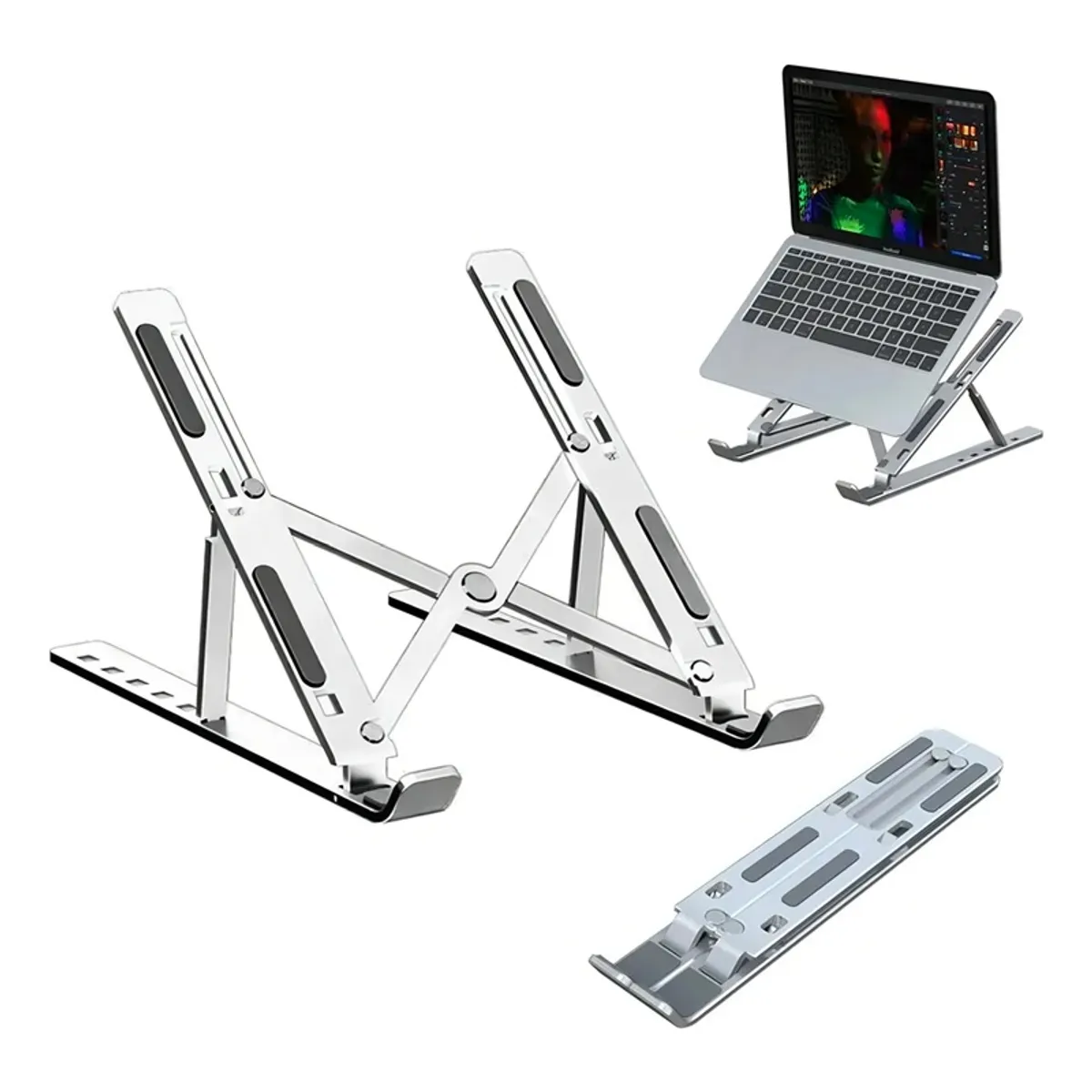 GENERICO - Soporte Para Notebook Computador Plegable De Aluminio