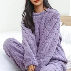OEM - Pijama Trenzada Cálida Unisex Talla Standar S-xl Calidad