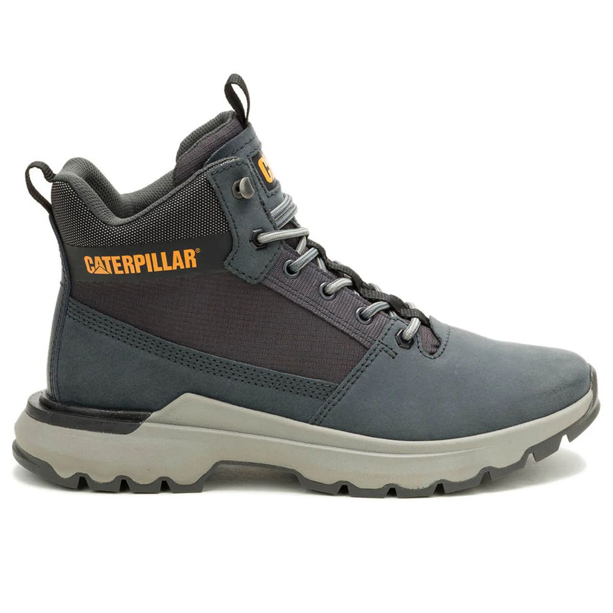 CAT - Zapatilla Con Caña CAT Hombre Sneaker Colorado Gris