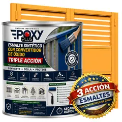 EPOXY - ESMALTE SINTETICO - CONVERTIDOR OXIDO - 1-4 GALÓN - NARANJA CLARO