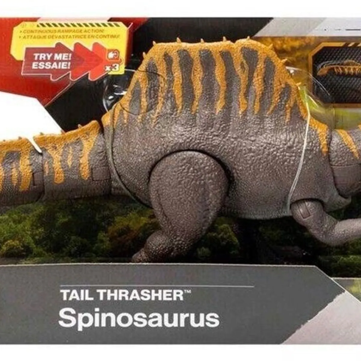 JURASSIC WORLD - Espinosaurio Mattel Jurassic World Jgb56