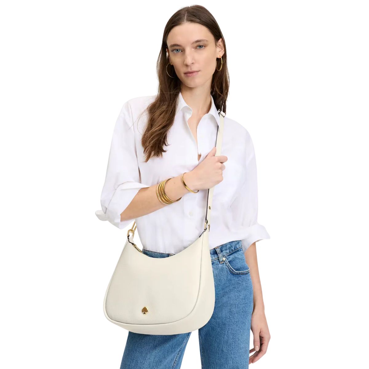 KATE SPADE - Cartera Kate Spade Kayla Large Blanco