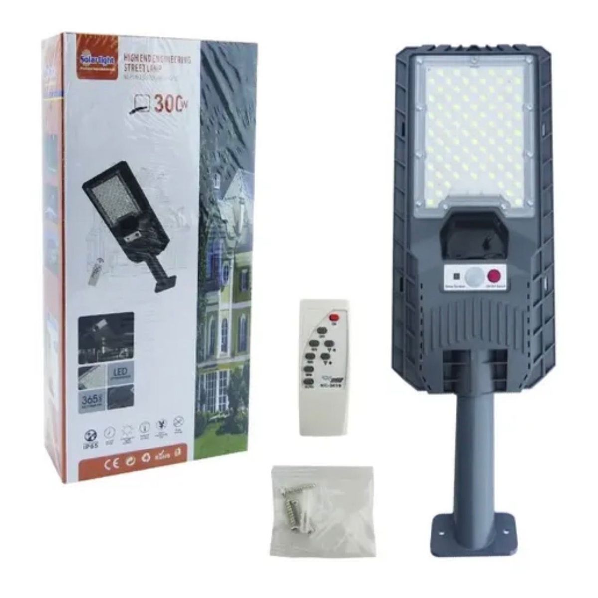 GENERICO - Foco Solar Led 300w Foco Solar Exterior