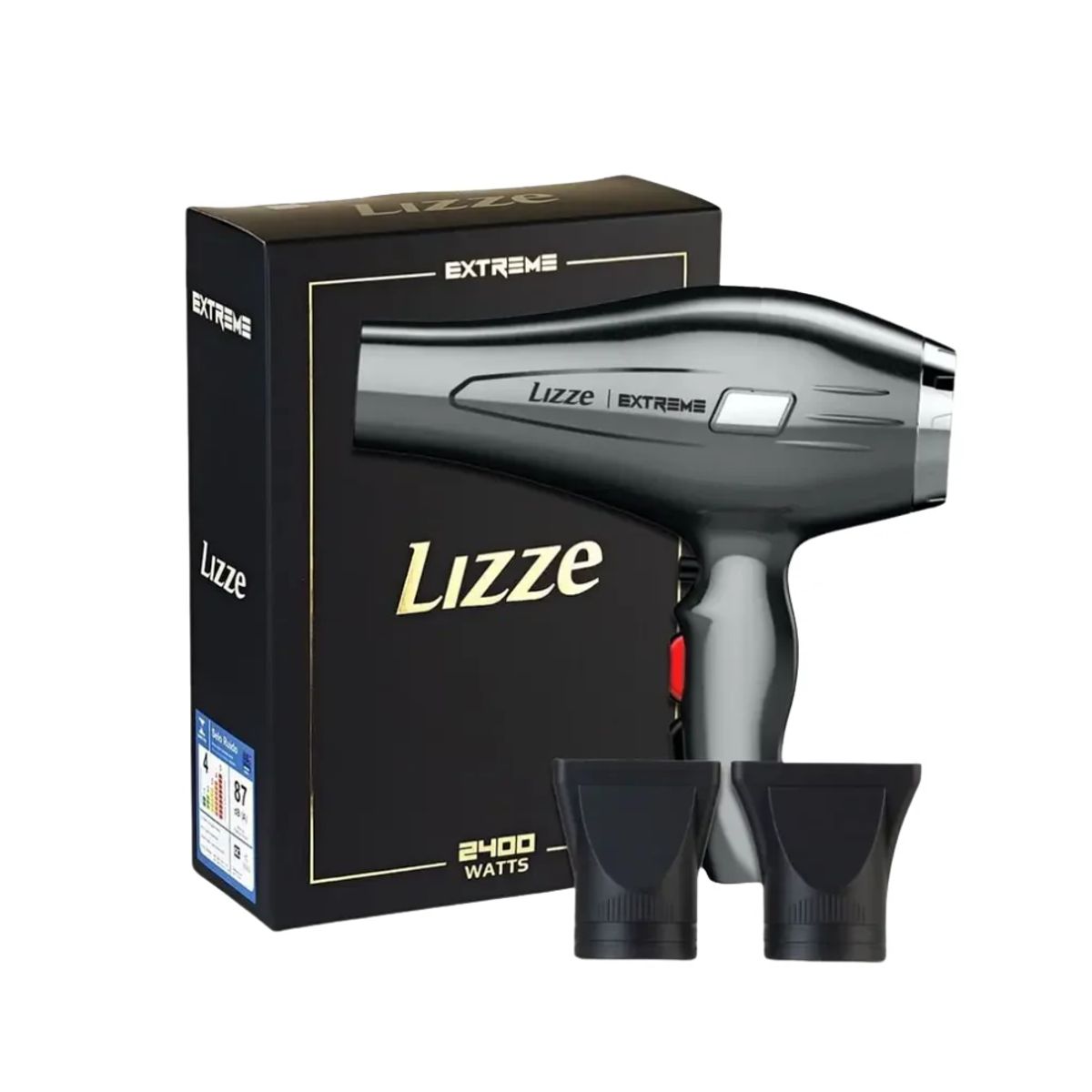 LIZZE - Secador De Cabello Lizze Profesional Extreme 2400 Watts