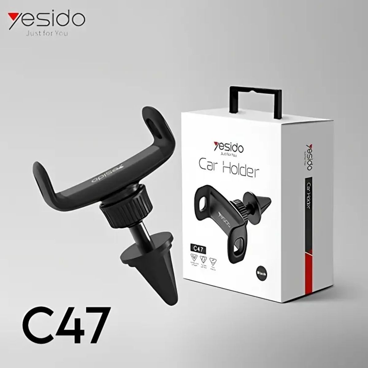 GENERICO - Soporte Holder Porta Celular Marca Yesido C47