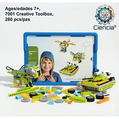 GENERICO - Set de Robótica y Programación Creative Toolbox 280 piezas