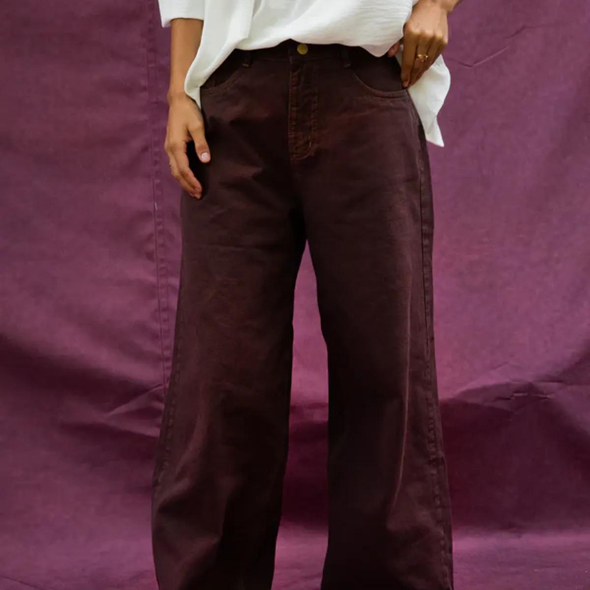 BLANCA SOFIA - Jeans Milo Brown