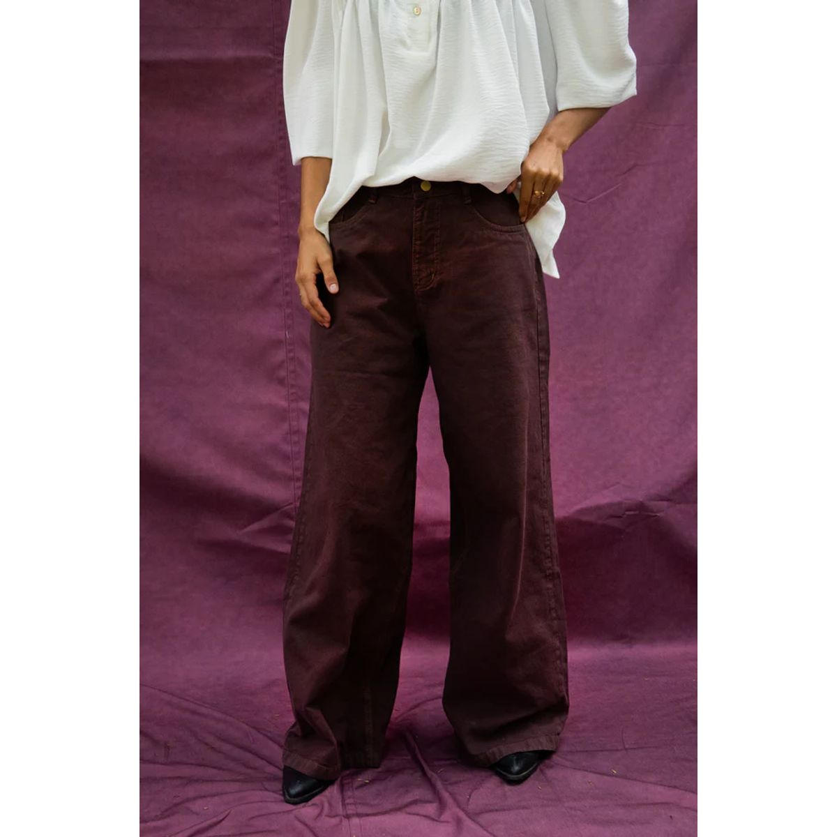 BLANCA SOFIA - Jeans Milo Brown