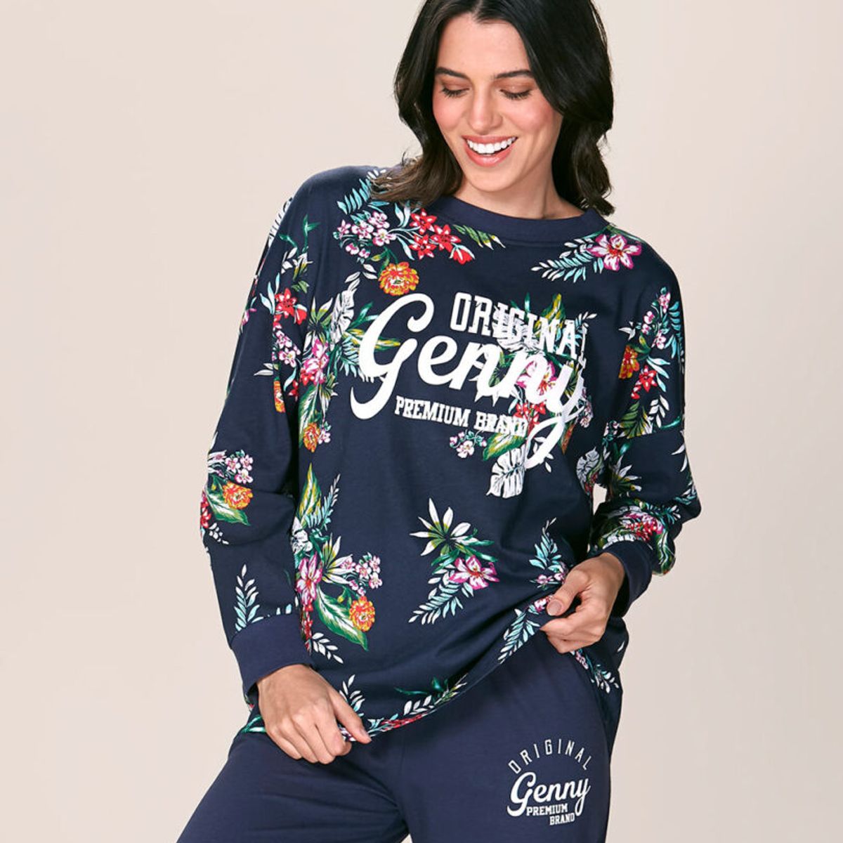 LADY GENNY - Pijama Mujer Estampado