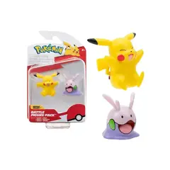 INTEK GAMES - Figura Pokemon Pikachu y Goomy