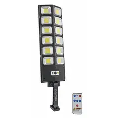 GENERICO - Foco LED Solar Exterior 400W con Sensor de Movimiento Control Remoto y Luz Blanca