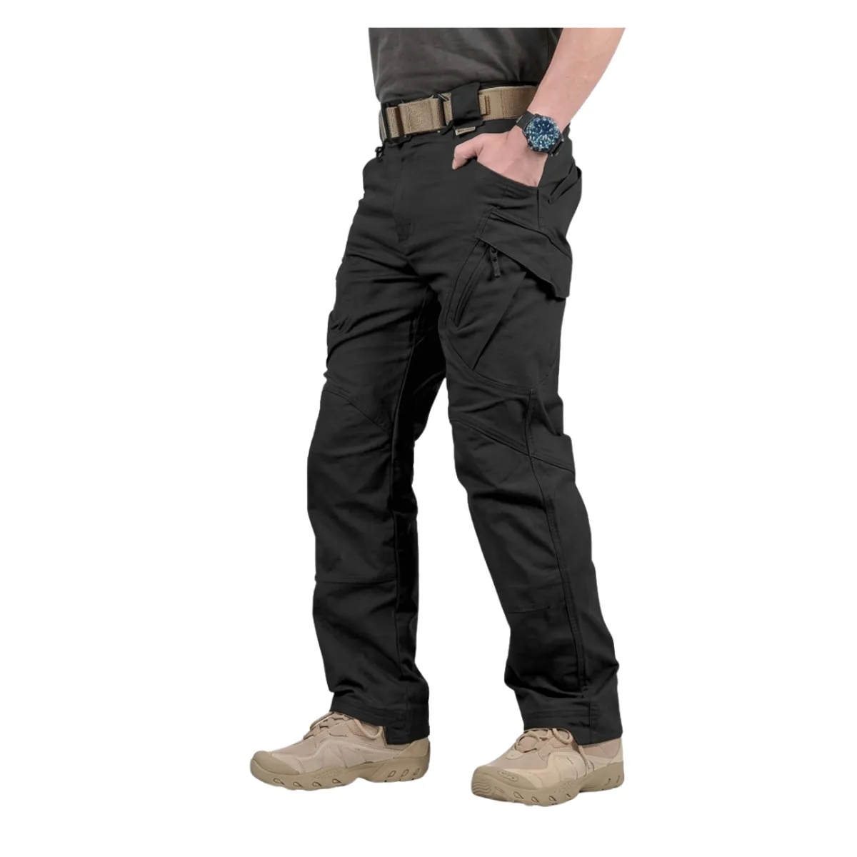 EKOL TACTICA MILITAR - Pantalón Táctico Militar Cargo Outdoor Airsort Militar