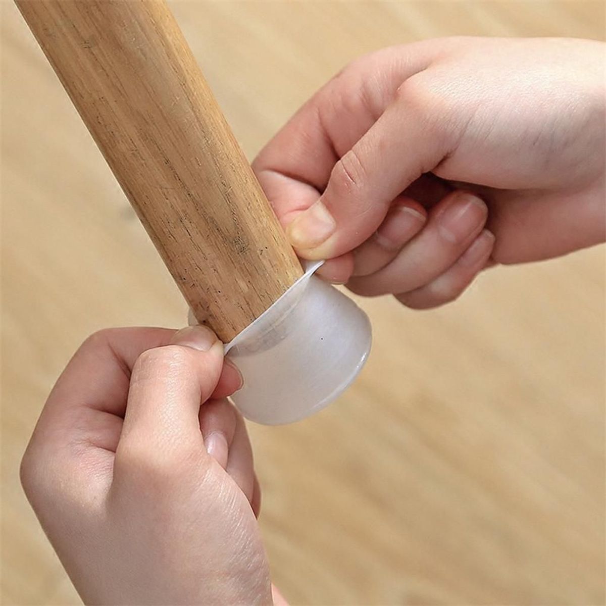 GENERICO - 4 Fundas De Silicona Protectores De Patas De Sillas Muebles