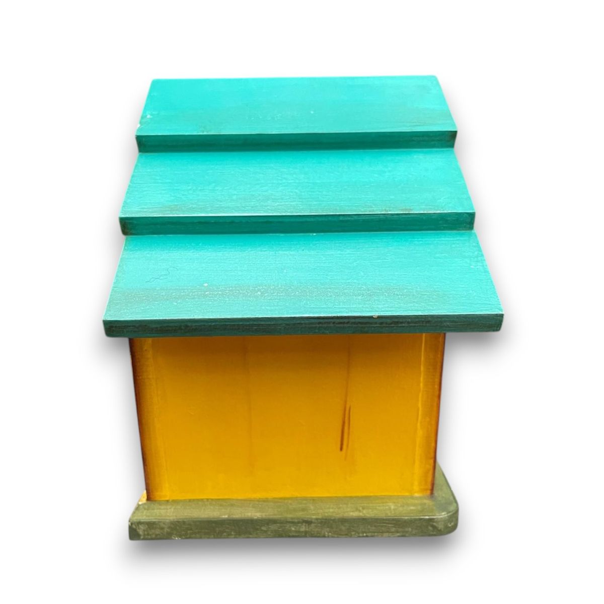 GENERICO - Casita de pájaro pintada a mano - tamaño S- Quimera Garden