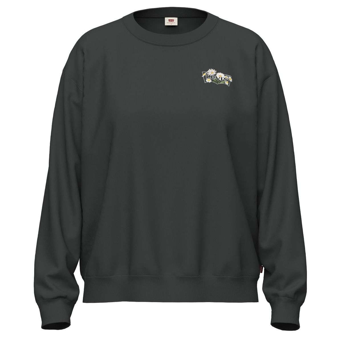 LEVIS - Polerón Mujer Gr Everyday Crew Negro Levis