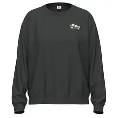LEVIS - Polerón Mujer Gr Everyday Crew Negro