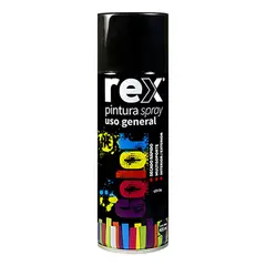 REX - PINTURA SPRAY USO GENERAL NEGRO BRILLANTE 400ML 60014