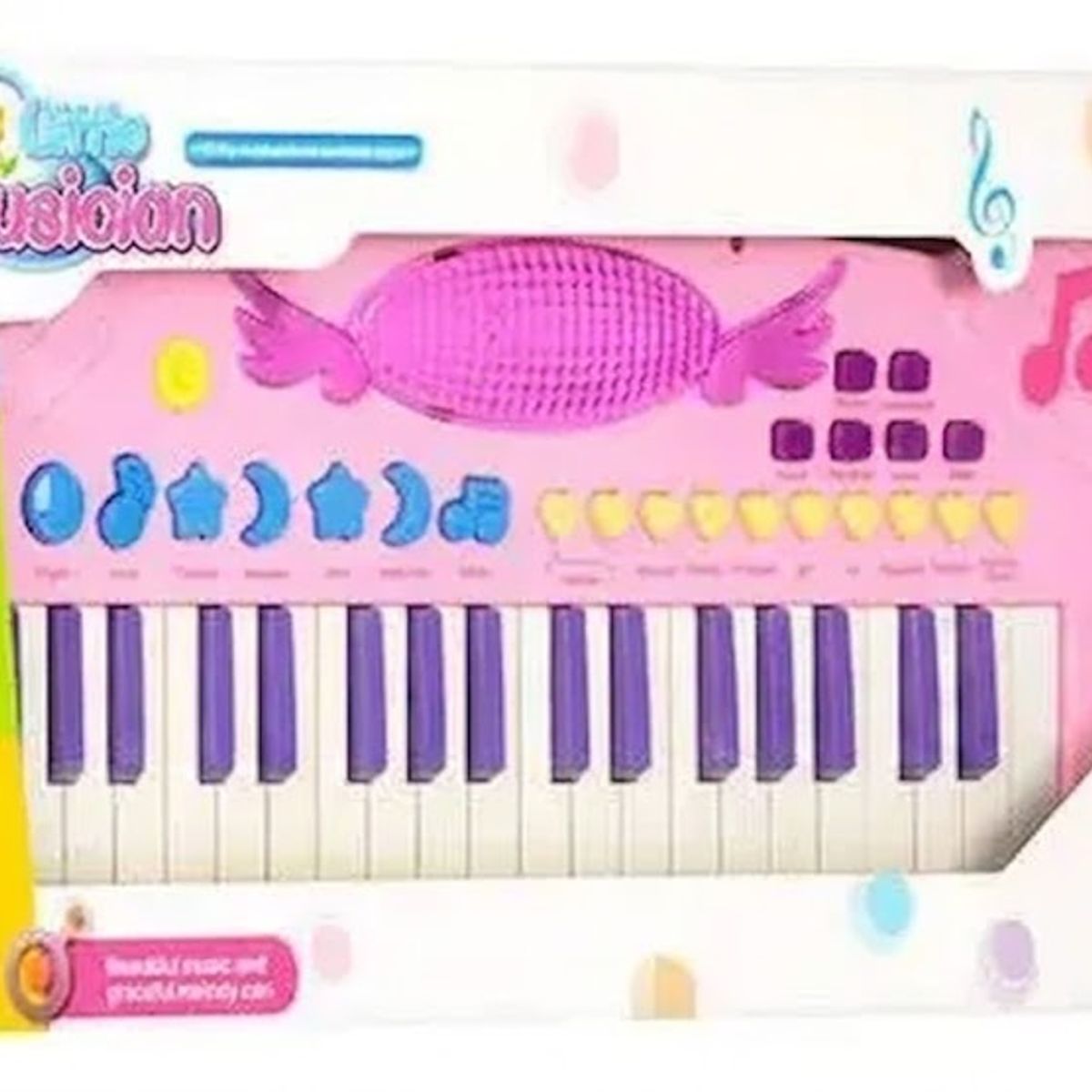 GENERICO - Piano Teclado Musical de Juguete para niños Color Rosa