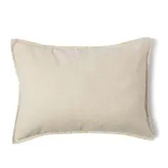 ESTAMPA - FUNDA ALMOHADON LINO BEIGE 70X50