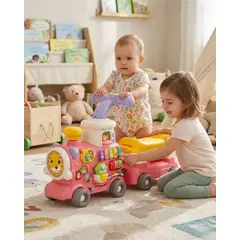 GENERICO - Tren Correpasillos Infantil Caminador 5 en 1 - Juguete Didáctico